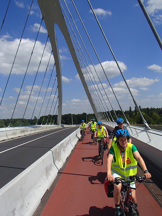 Brücke aufdem Weg nach Turnhout